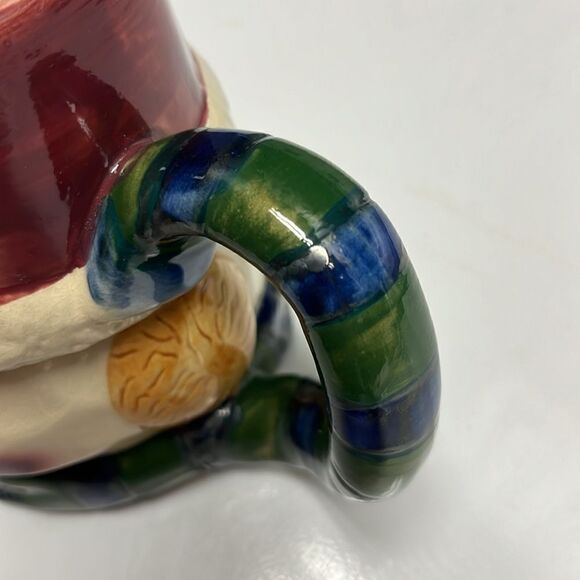 Snowman w/ Winter Details Pottery Coffee Tea Hot Chocolate Mug - Picture 3 of 16